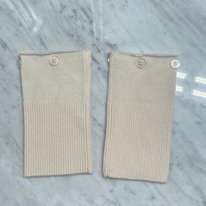 Veronica Beard cashmere cuffs, never worn - excellent condition